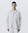 画像4: ROTTWEILER/R9 OMBRE SHIRT（BEIGE）［オンブレチェックシャツ-25春夏］ (4)