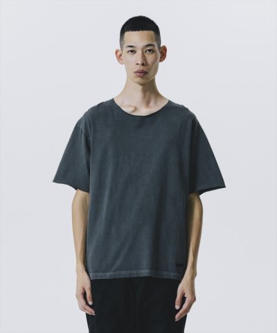 画像3: 【20％OFF】ROTTWEILER/PIGMENT CUT OFF TEE（CHARCOAL）［ピグメント染めカットオフT-25春夏］