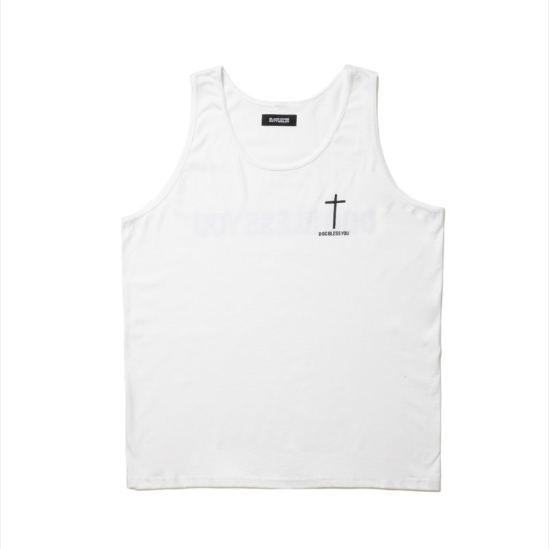 画像1: ROTTWEILER/D.B TANKTOP（WHITE）［タンクトップ-25春夏］