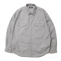 ROTTWEILER/R9 GRAY DENIM SHIRT（GRAY）［グレーデニムシャツ-25春夏］