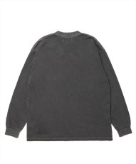画像2: 【30％OFF】ROTTWEILER/R9 PIGMENT LS TEE（CHARCOAL）［ピグメント染めオリジナル長袖T-25春夏］ (2)