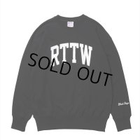 ROTTWEILER/RTTW SWEATER（BLACK）［クルーネックスウェット-25春夏］