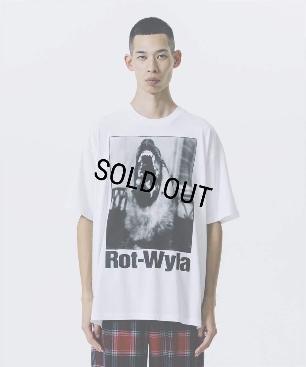 画像6: ROTTWEILER/DOG PHOTO TEE（WHITE）［プリントT-25春夏］ (6)