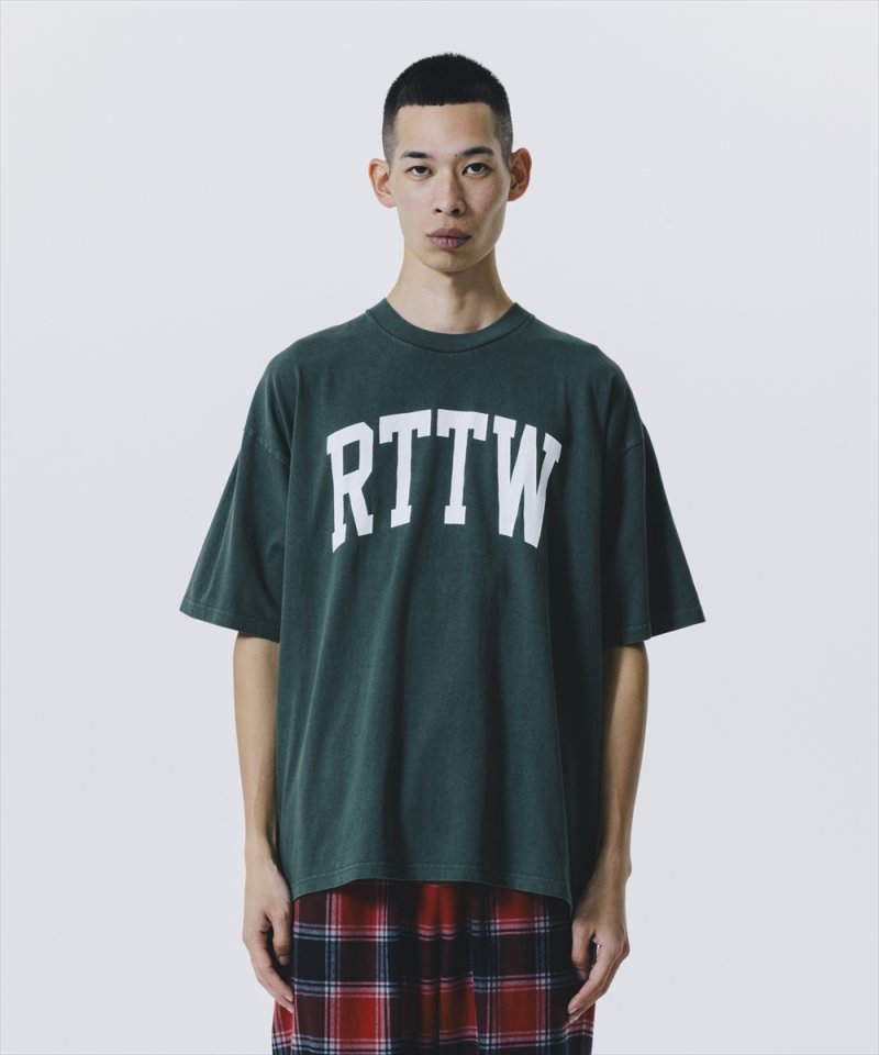 画像3: ROTTWEILER/RTTW PIGMENT TEE（GREEN）［ピグメント染めプリントT-25春夏］