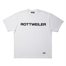 画像1: 【20％OFF】ROTTWEILER/R9 LOGO TEE（WHITE）［オリジナルT-25春夏］ (1)