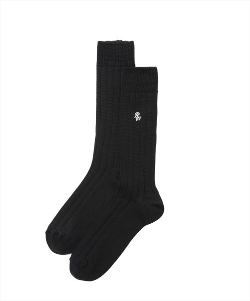 他の写真1: ROTTWEILER/R9 PURPLE SOX（BLACK）［ソックス-25春夏］
