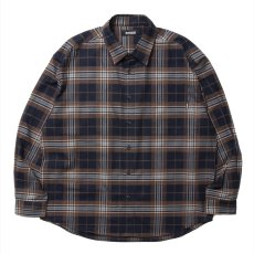 画像1: 【30%OFF】ROTTWEILER/R9 BRUSHED TWILL SHIRT（BROWN）［ブラッシュドツイルシャツ-25春夏］ (1)