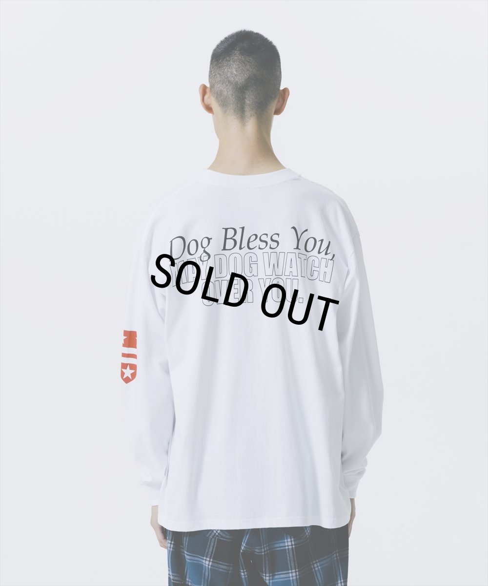 画像8: 【30%OFF】ROTTWEILER/DOG PHOTO LS TEE（WHITE）［プリント長袖T-25春夏］ (8)