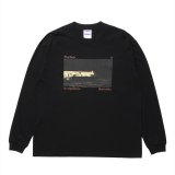 ROTTWEILER/CAL NIGHT LS PHOTO TEE（BLACK）［プリント長袖T-25春夏］