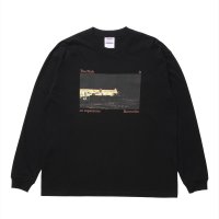 ROTTWEILER/CAL NIGHT LS PHOTO TEE（BLACK）［プリント長袖T-25春夏］