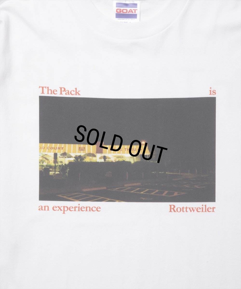 画像4: 【30%OFF】ROTTWEILER/CAL NIGHT LS PHOTO TEE（WHITE）［プリント長袖T-25春夏］ (4)