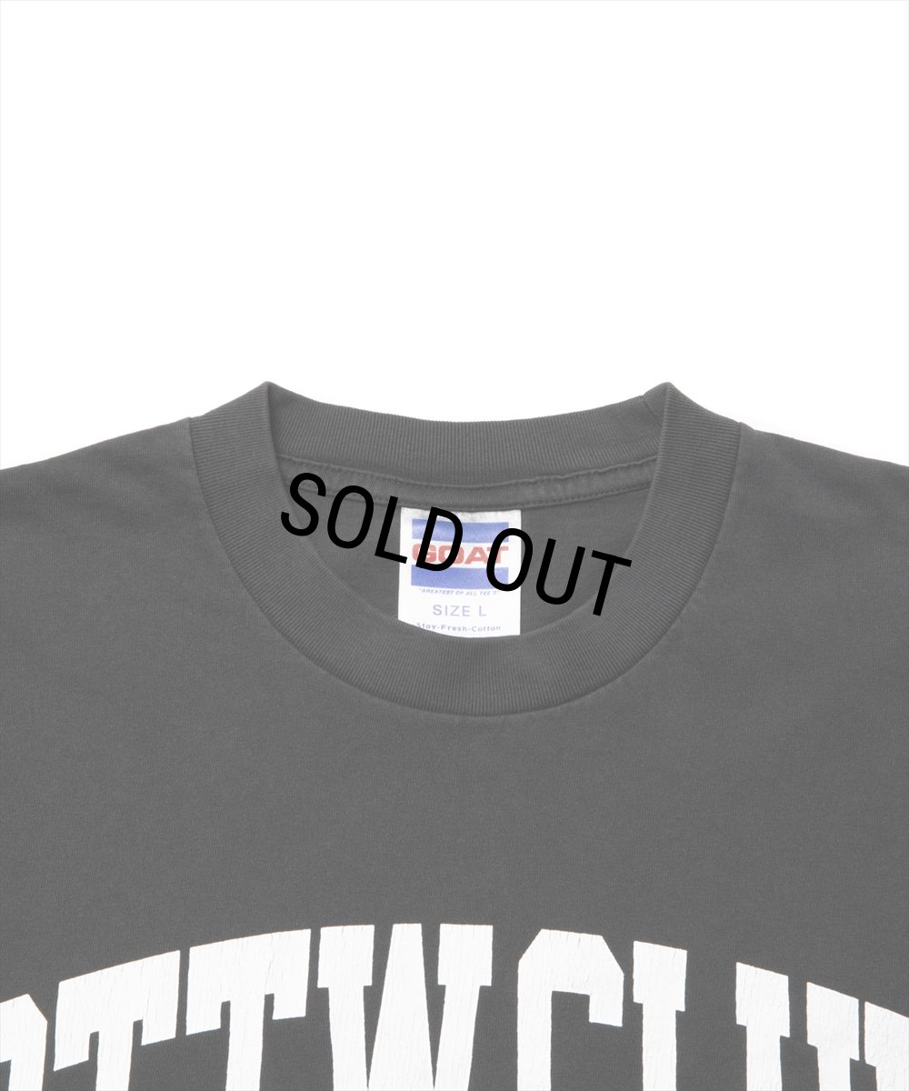 画像3: 【20％OFF】ROTTWEILER/RTTW.C TEE（CHARCOAL）［ピグメント染めプリントT-25春夏］ (3)