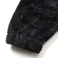 画像6: 【40%OFF】CALEE/NYLON RIP FLEECE TRACK TYPE JACKET ＜SNAKE PATTERN＞（BLACK/CHARCOAL）［フリーストラックタイプJKT-24秋冬］