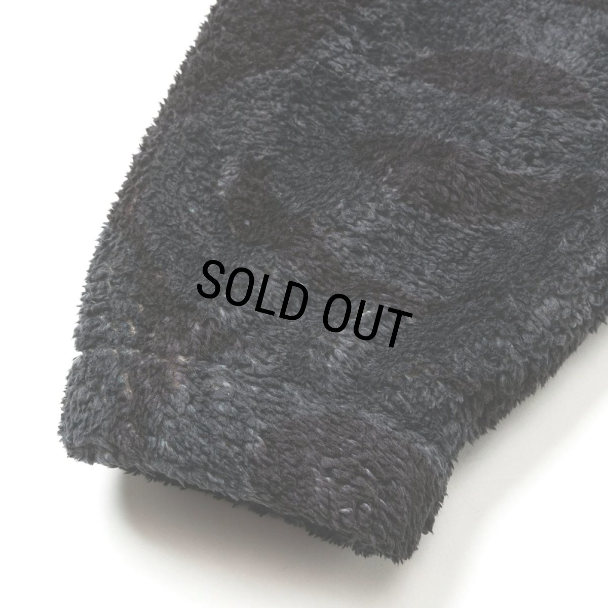 画像6: 【40%OFF】CALEE/NYLON RIP FLEECE TRACK TYPE JACKET ＜SNAKE PATTERN＞（BLACK/CHARCOAL）［フリーストラックタイプJKT-24秋冬］ (6)