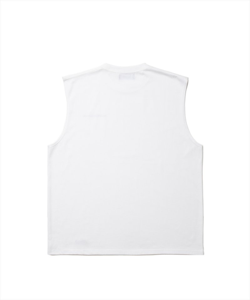画像2: 【20％OFF】ROTTWEILER/R9 B.D.C SLEEVELESS TEE（WHITE）［オリジナルスリーブレスT-25春夏］