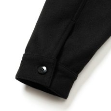 画像6: CALEE/PE MELTON SWINGTOP ＜BLATANT LOCALISM＞（BLACK）［PEメルトンスウィングトップ-24秋冬］ (6)