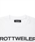 画像3: ROTTWEILER/R9 LOGO TEE（WHITE）［オリジナルT-25春夏］