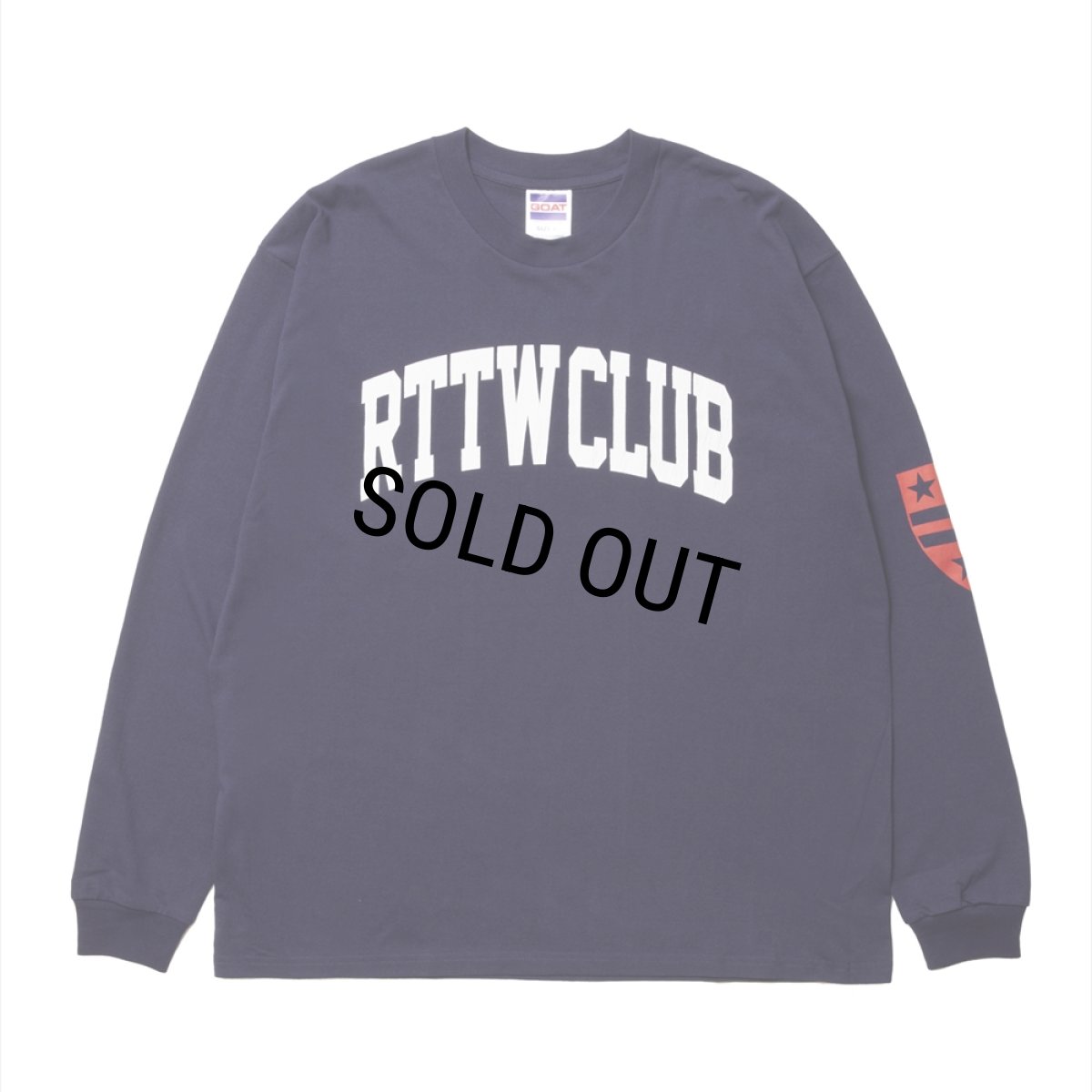 画像1: ROTTWEILER/RTTW.C LS TEE（NAVY）［プリント長袖T-25春夏］ (1)