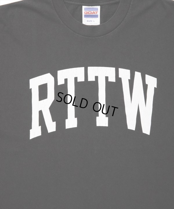 画像4: ROTTWEILER/RTTW PIGMENT TEE（CHARCOAL）［ピグメント染めプリントT-25春夏］