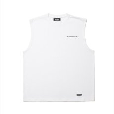 画像1: 【20％OFF】ROTTWEILER/R9 B.D.C SLEEVELESS TEE（WHITE）［オリジナルスリーブレスT-25春夏］ (1)