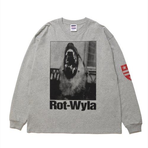 他の写真1: ROTTWEILER/DOG PHOTO LS TEE（GRAY）［プリント長袖T-25春夏］