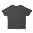 画像1: ROTTWEILER/PIGMENT CUT OFF TEE（CHARCOAL）［ピグメント染めカットオフT-25春夏］ (1)