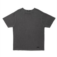 ROTTWEILER/PIGMENT CUT OFF TEE（CHARCOAL）［ピグメント染めカットオフT-25春夏］
