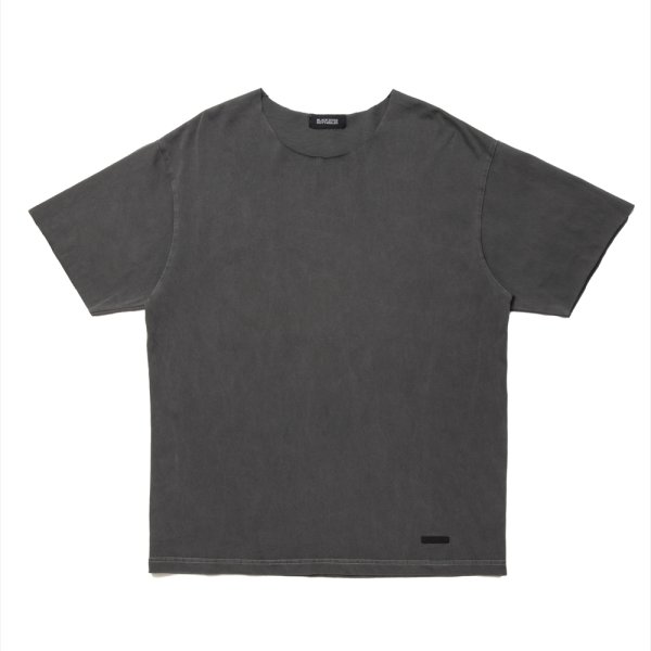 画像1: ROTTWEILER/PIGMENT CUT OFF TEE（CHARCOAL）［ピグメント染めカットオフT-25春夏］