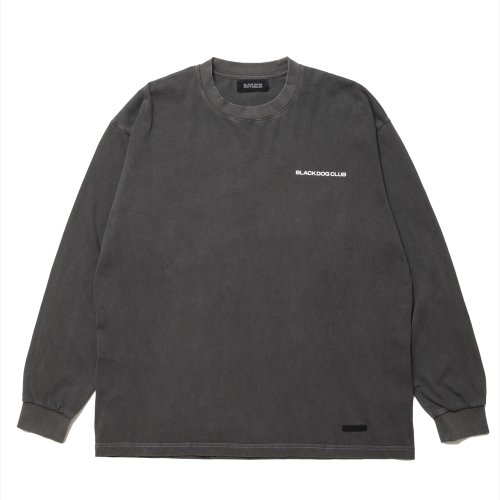 他の写真1: ROTTWEILER/R9 PIGMENT LS TEE（CHARCOAL）［ピグメント染めオリジナル長袖T-25春夏］