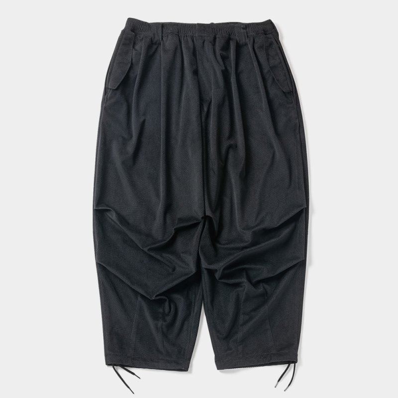 画像1: TIGHTBOOTH/GEOMETRIC CORD SNOW PANTS（Black）［ジオメトリックコーデュロイスノーパンツ-24秋冬］