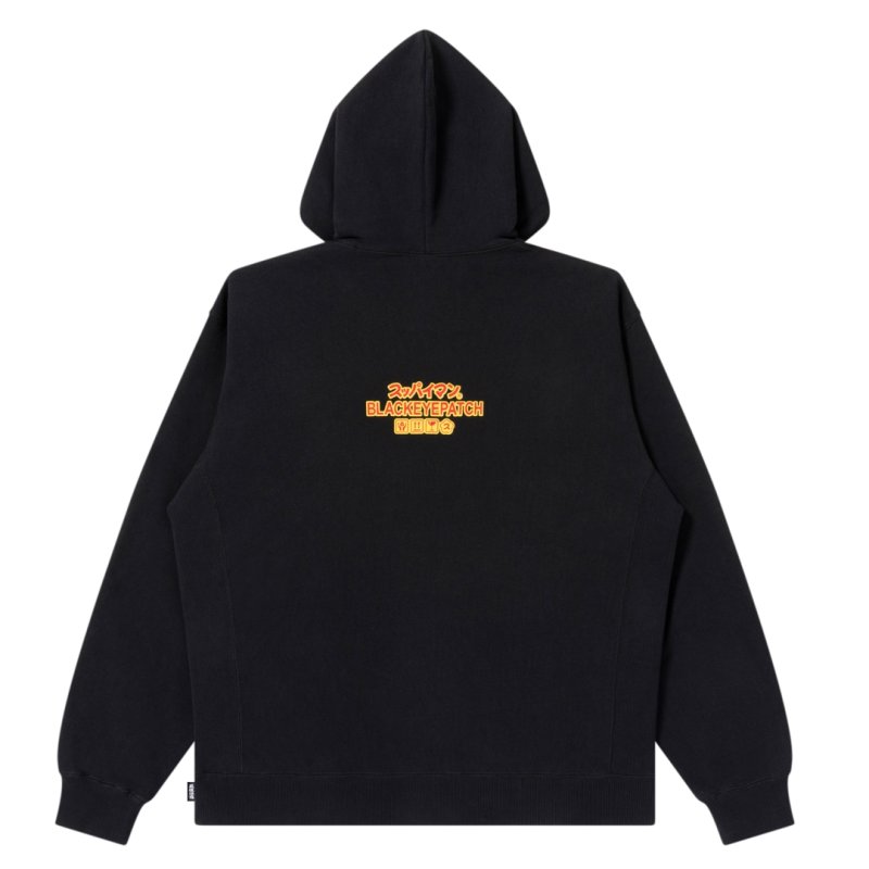 画像2: BlackEyePatch/SUPPAIMAN OG LABEL HOODIE(BLACK)
