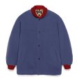 画像1: WACKO MARIA/CAR CLUB JACKET（BLUE）［カークラブJKT-24秋冬］ (1)