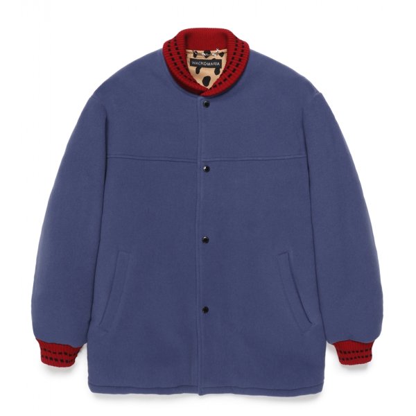 画像1: WACKO MARIA/CAR CLUB JACKET（BLUE）［カークラブJKT-24秋冬］