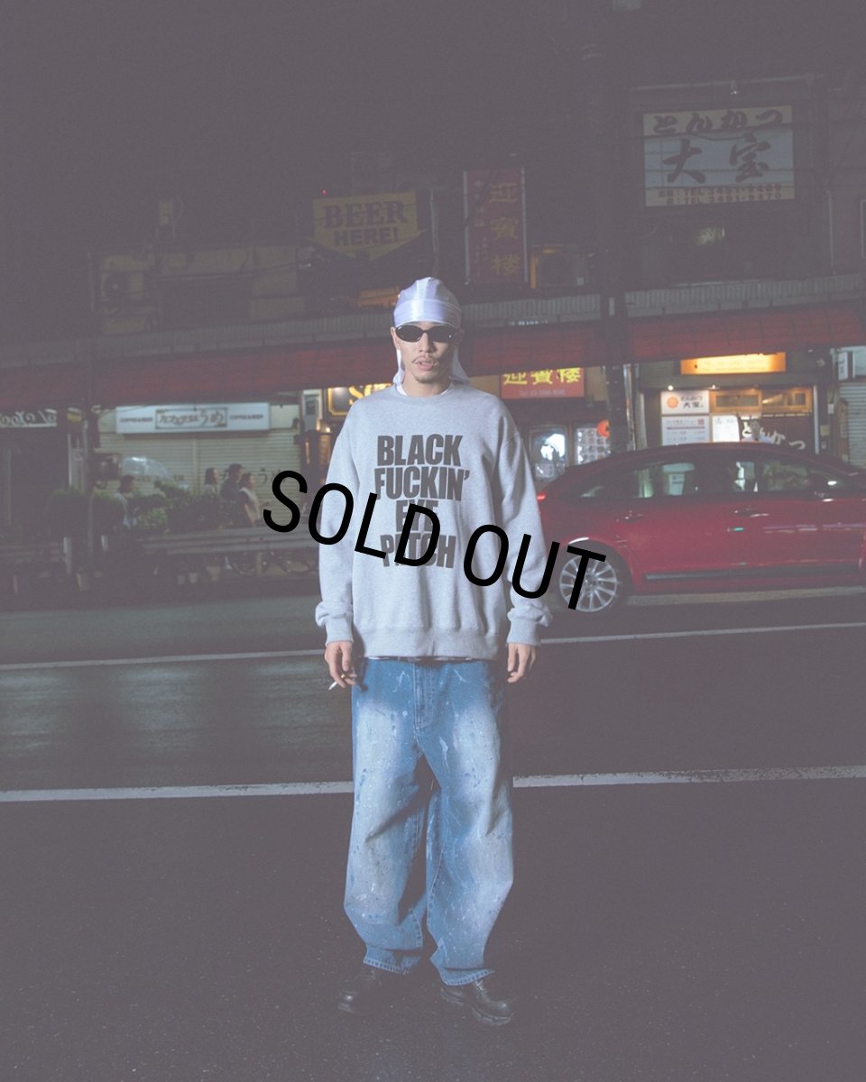 画像2: BlackEyePatch/BFEP CREW SWEAT(HEATHER GRAY) (2)