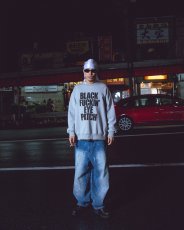 画像2: BlackEyePatch/BFEP CREW SWEAT(HEATHER GRAY) (2)