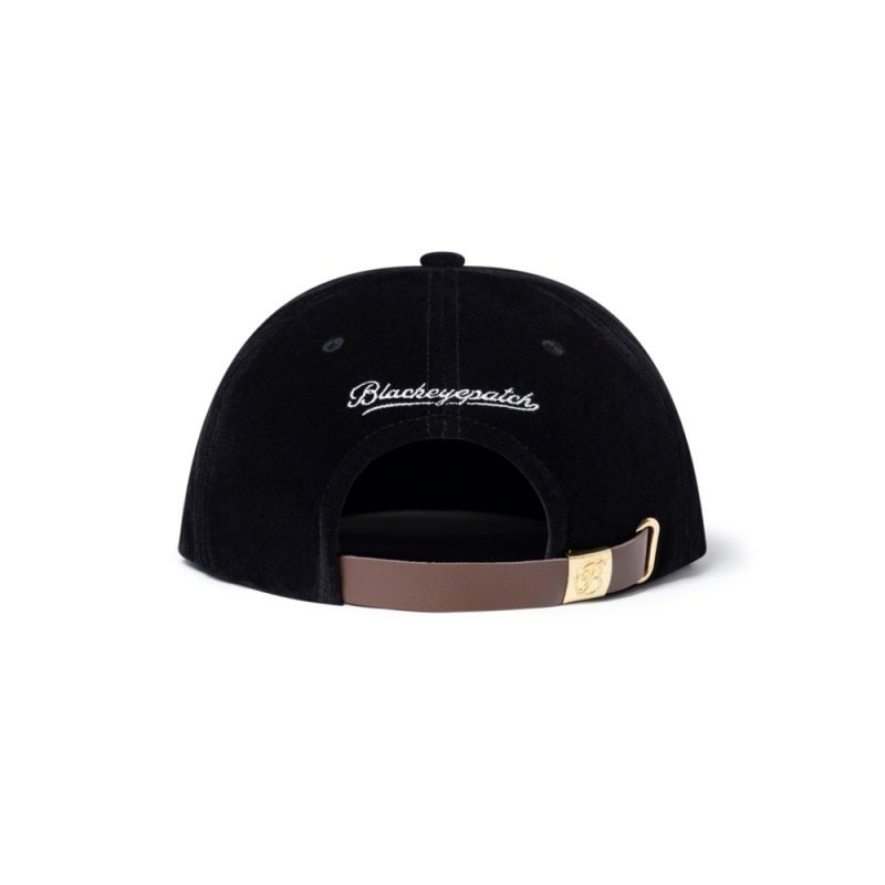 画像2: BlackEyePatch/OG LABEL VELOUR CAP（BLACK）