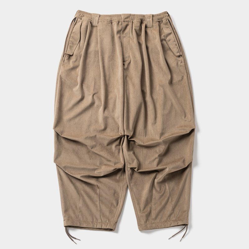 画像1: TIGHTBOOTH/GEOMETRIC CORD SNOW PANTS（Light Brown）［ジオメトリックコーデュロイスノーパンツ-24秋冬］