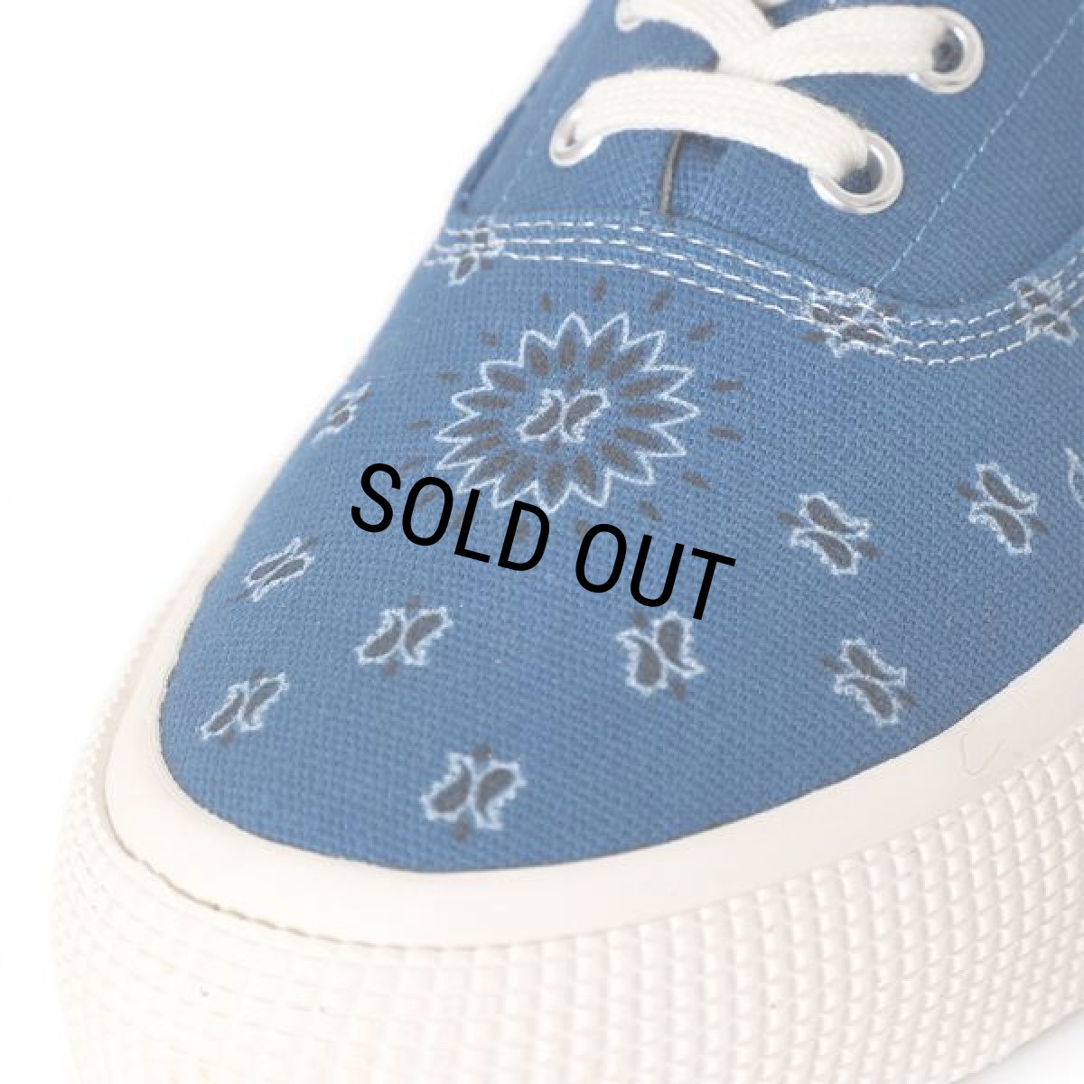 画像7: CHALLENGER/BANDANA SNEAKERS（×ept）（NAVY）［バンダナスニーカー-24秋冬］ (7)