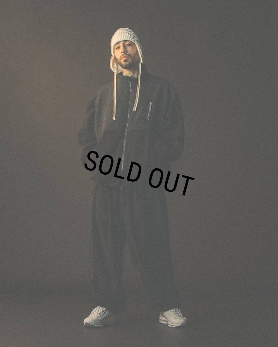 画像2: TIGHTBOOTH/FLIGHT BEANIE（Black）［フライトビーニー-24秋冬］ (2)