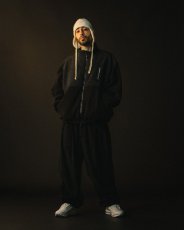 画像2: TIGHTBOOTH/FLIGHT BEANIE（Black）［フライトビーニー-24秋冬］ (2)