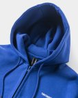 画像3: 【30%OFF】TIGHTBOOTH/LOGO ZIP HOODED SWEAT SHIRT（Blue）［ジップアップフーディー-24秋冬］