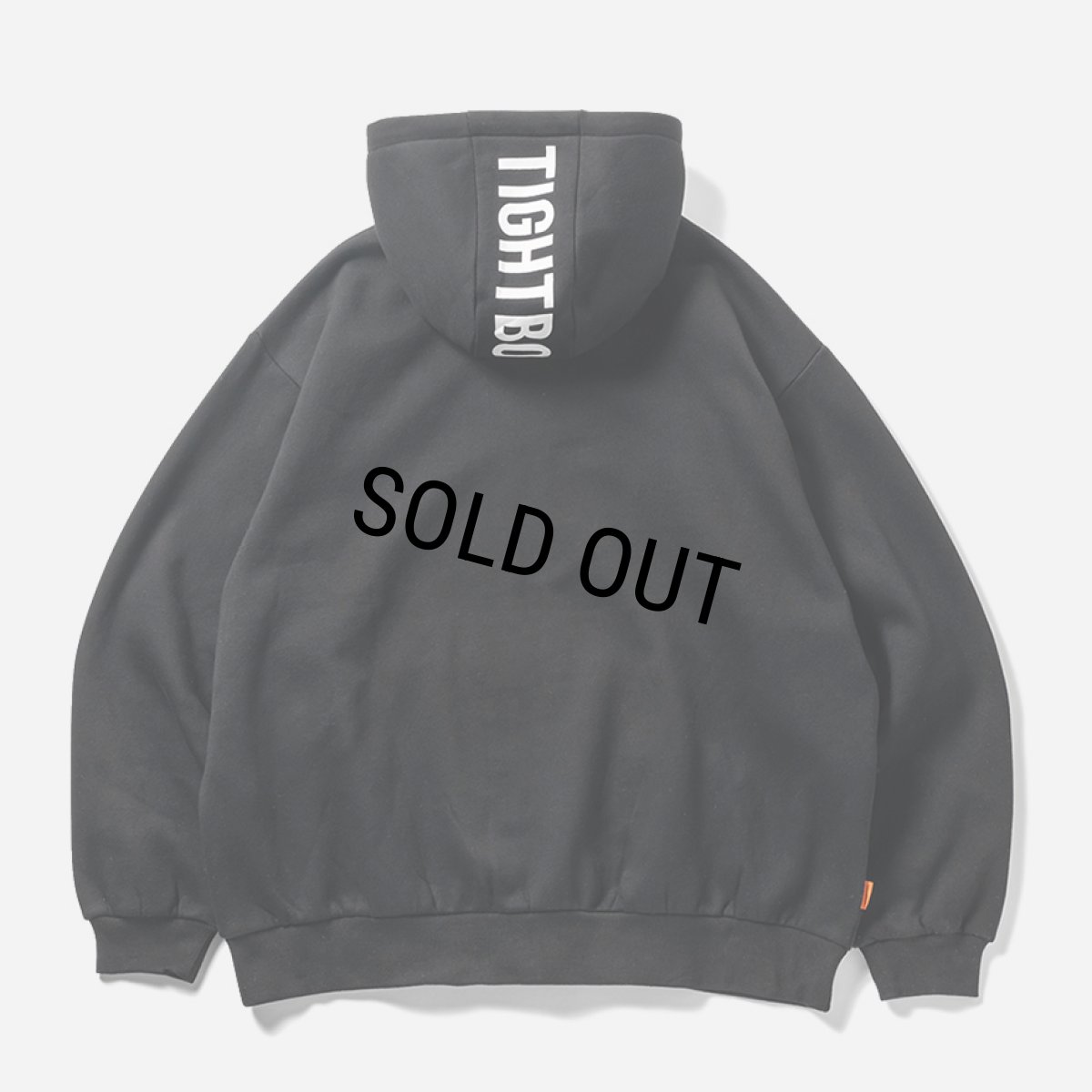 画像2: 【30%OFF】TIGHTBOOTH/LOGO ZIP HOODED SWEAT SHIRT（Black）［ジップアップフーディー-24秋冬］ (2)