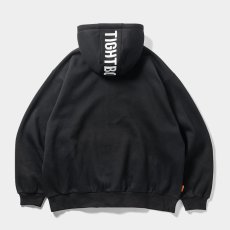 画像2: 【30%OFF】TIGHTBOOTH/LOGO ZIP HOODED SWEAT SHIRT（Black）［ジップアップフーディー-24秋冬］ (2)