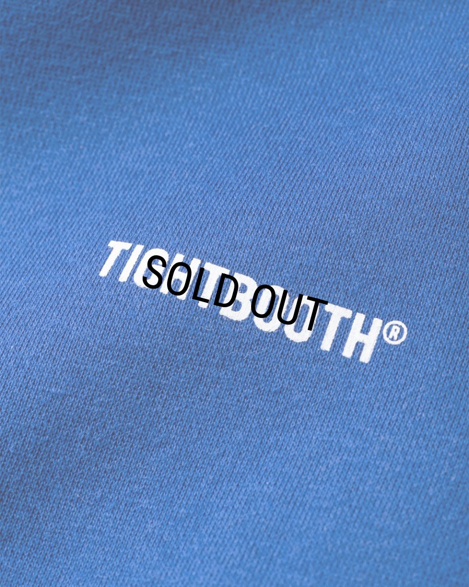 画像5: 【30%OFF】TIGHTBOOTH/LOGO ZIP HOODED SWEAT SHIRT（Blue）［ジップアップフーディー-24秋冬］ (5)
