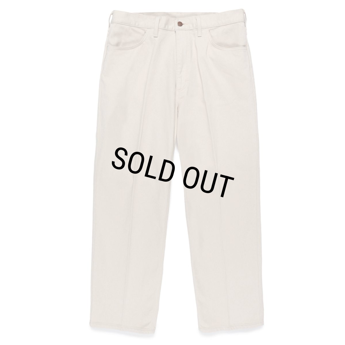 画像2: WACKO MARIA/WRANGLER / WRANCHER DRESS JEANS（OFF WHITE）［ランチャードレスジーンズ-24秋冬］ (2)