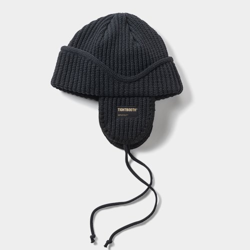 他の写真1: TIGHTBOOTH/FLIGHT BEANIE（Black）［フライトビーニー-24秋冬］