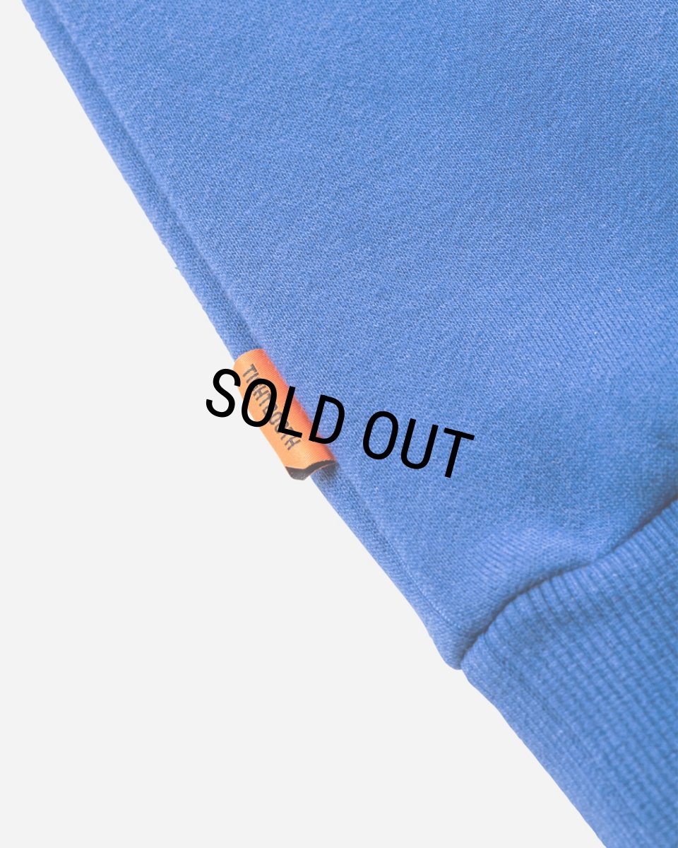 画像8: 【30%OFF】TIGHTBOOTH/LOGO ZIP HOODED SWEAT SHIRT（Blue）［ジップアップフーディー-24秋冬］ (8)