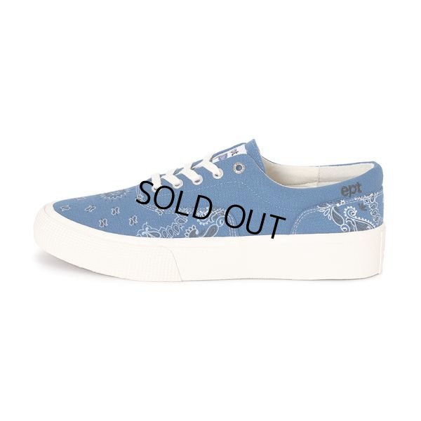 画像2: CHALLENGER/BANDANA SNEAKERS（×ept）（NAVY）［バンダナスニーカー-24秋冬］
