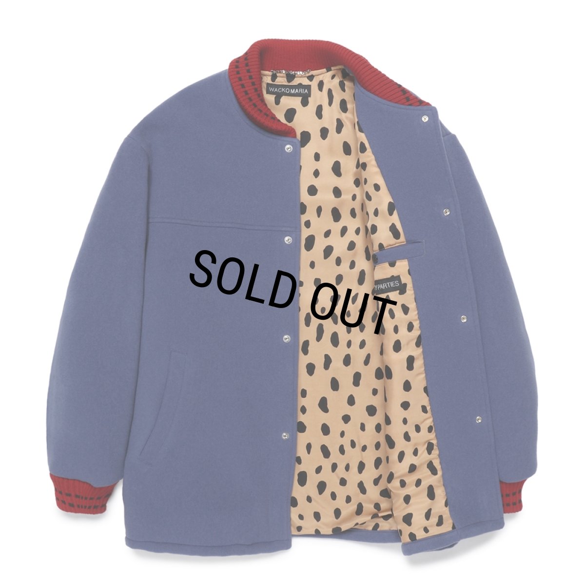 画像3: WACKO MARIA/CAR CLUB JACKET（BLUE）［カークラブJKT-24秋冬］ (3)