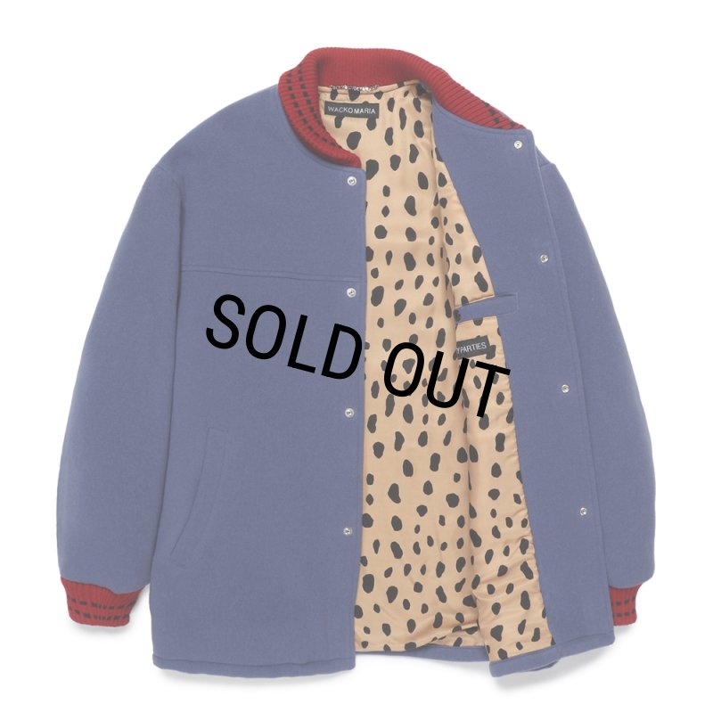 WACKO MARIA/CAR CLUB JACKET（BLUE）［カークラブJKT-24秋冬］ - JONAS